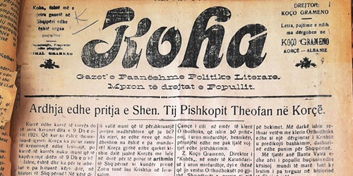 Kastriot Dervishi: Fan Noli, vizita e parë në Korçë si peshkop